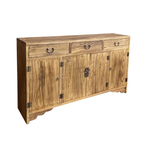 Buffetschrank Kommode Schrank Schuhschrank Chinesische Wand Seitenschrank Wohnzimmer Schrank Teeschrank Küche Geschirr Schrank Kommode mit Stauraum (Größe : L160cm) von SFANIIX