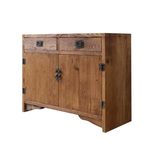 Buffetschrank Kommode Schrank Schuhschrank Chinesische Wand Seitenschrank Wohnzimmer Schrank Teeschrank Küche Geschirr Schrank Kommode mit Stauraum (Größe : S80cm) von SFANIIX