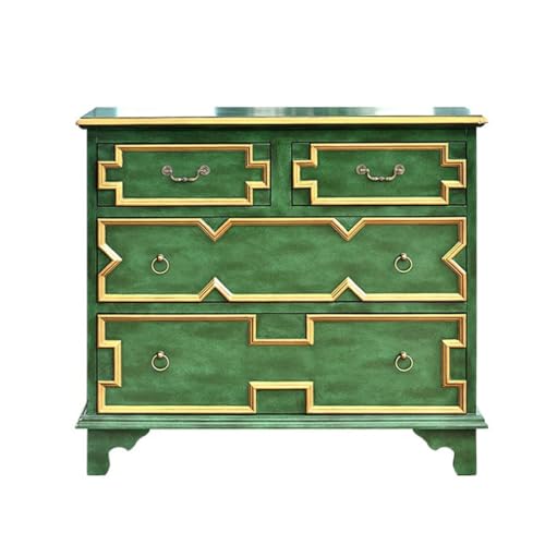 Buffetschrank Massivholz Eingangsschrank Fluraufbewahrung Dekoration Retro Schlafzimmer Aufbewahrungsschrank Restaurant Sideboard Kommode mit Stauraum von SFANIIX