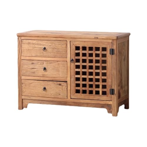 Buffetschrank Massivholz Teeschrank Bauernhaus Kommode Home Storage Schrank Küchenkommode Kommode mit Stauraum Buffetschrank Massivholz Teeschrank Bauernhaus Kommode Home Storage Schrank Küchenkommode Kommode mit Stauraum von SFANIIX