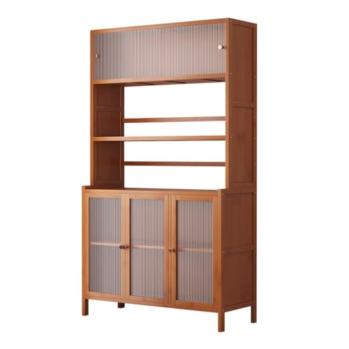 Buffetschrank Moderne Minimalistische Home Dining Sideboard, Multifunktionale Küchenschrank, Wohnzimmer Aufbewahrungsschrank Kommode mit Stauraum von SFANIIX