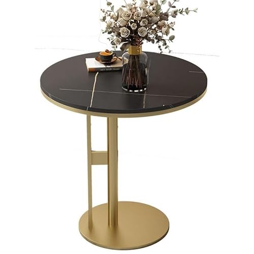Endtisch Rock Board Beistelltisch Kleiner Teetisch Bank Ecktisch Minimalist Balkon Teetisch Kleiner Runder Tisch Beweglicher kleiner Tisch Bank Beistelltisch (A,W 40cm*h 60cm) von SFANIIX