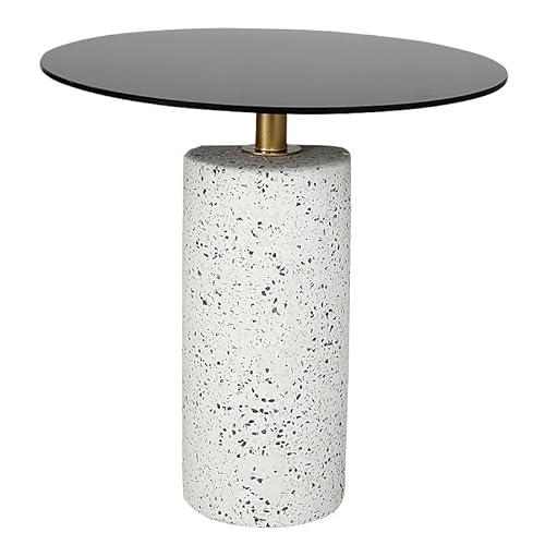 Endtisch Runder Tisch aus gehärtetem Glas, kleiner Teetisch, Wohnzimmer, moderner Stil, Teetisch, bewegliches Sofa, Beistelltisch Sofa Beistelltisch Endtisch Runder Tisch aus gehärtetem Glas, kleiner Teetisch, Wohnzimmer, moderner Stil, Teetisch, bewegliches Sofa, Beistelltisch Sofa Beistelltisch von SFANIIX