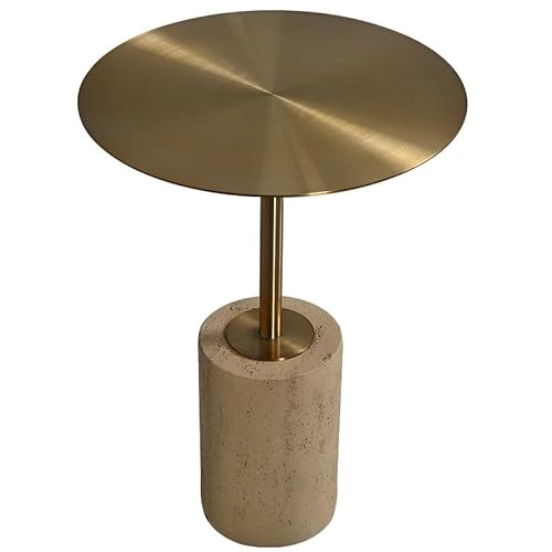 Endtisch Schlafzimmer Wohnzimmer Kleiner Teetisch Balkon Teetisch Ecktisch Licht Luxus Bodenbank Beistelltisch Sofa Beistelltisch von SFANIIX