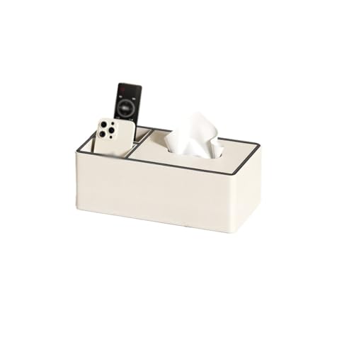 Gewebebox Papierbox Haushalt Wohnzimmer Multifunktionale Tissuebox, Kaffeetisch Fernbedienung Aufbewahrungsbox Desktop Tissuebox Schreibtisch Lagerung Organizer von SFANIIX