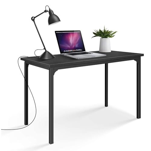 Home Office 47 Zoll Home Office Computer Schreibtisch Schlafzimmer Büro Studie Schreibtisch Workstation für Arbeiten, Studieren, Schreiben oder Spielen Moderne Einfache Tisch(Color:B) von SFANIIX