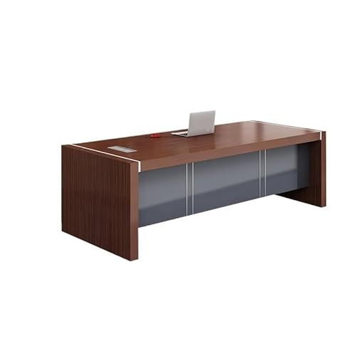 Home Office Büros geeignet für Firmenbüros, Chefmanagerbüros, Direktionsämter und können auch als große Heimstudienbüros verwendet werden. Moderner einfacher Tisch(160 * 80 * 75cm) von SFANIIX