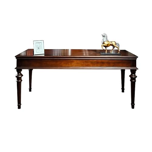 Home Office Einfache Amerikanische Home Office Studie Walnuss Massivholz Schreibtisch Computerschreibtisch Moderne Einfache Tisch(Size:140 * 70 * 78cm) von SFANIIX