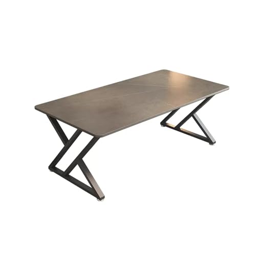 Home Office Home Office Arbeitstisch Modern Minimalistischen Schreibtisch Desktop-Computertisch Felsplatte Schreibtischarbeitsplatte Moderne Einfache Tisch(Size:100 * 50 * 75cm) von SFANIIX