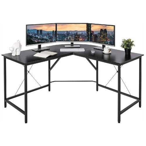 Home Office L-Form Computerschreibtisch Multifunktions Eckschreibtisch Laptopschreibtisch Studienschreibtisch Verstellbarer Schreibtisch für Zuhause Schreibarbeitsplatz Moderne Einfache Tisch(A) von SFANIIX