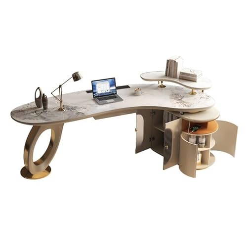 Home Office Licht Luxus Schreibtisch Schiefer Moderne einfache Haus Kleine Wohnung Studie Schreibtisch Büro Desktop Computer Schreibtisch Werkbank Moderne Einfache Tisch(Size:180 * 70 * 75cm) von SFANIIX