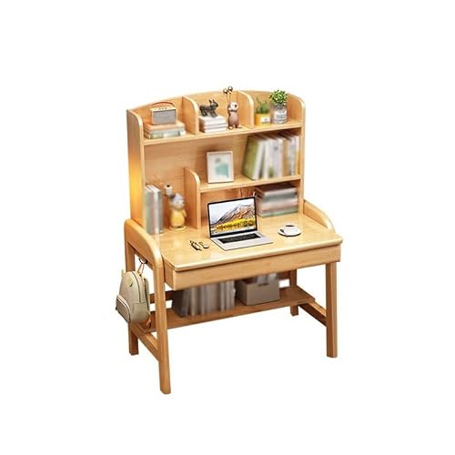 Home Office Massivholz Arbeitsbüro Home Kleine Wohnung Einfache Einzelstudie Schreibtisch Schlafzimmer Schreibtisch Computerschreibtisch Moderner Einfacher Tisch(B,120 * 60 * 130cm) von SFANIIX