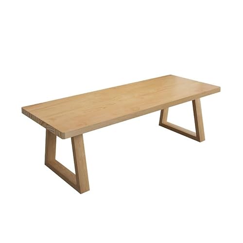 Home Office Massivholz Desktop-Computertisch Home Studie Schreibtisch Schreibtisch Schlafzimmer Schreibtisch Einfache moderne Firma Schreibtisch Werkbank Moderne Einfache Tisch(A,140 * 70 * 75cm) von SFANIIX