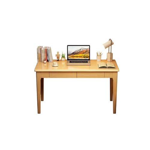 Home Office Massivholz Schreibtisch, Studentenwohnheim, Schlafzimmer, Computerschreibtisch, Schreibtisch, Arbeitsbüro, kleine Wohnung, Studientisch, einfache Schreibtisch Moderne Einfache Tisch(C,120 von SFANIIX