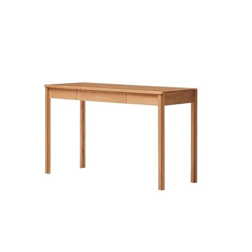 Home Office Massivholz Schreibtisch Nordische moderne Eiche Studientisch Kleine Wohnung Computer Schreibtisch Wohnzimmer Teetisch Moderne Einfache Tisch(Color:1050 * 500 * 760mm) von SFANIIX