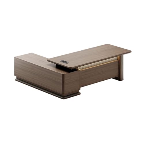 Home Office Modern Office Präsident Direktion Präsident Büro Boss Computerschreibtisch Home Großer Arbeitscomputer Schreibtisch Moderne Einfache Tabelle von SFANIIX