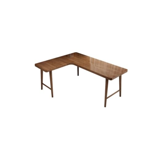 Home Office Moderne einfache Massivholz Eckschreibtisch Studentenwohnheim Schlafzimmer Arbeitsbüro Schreibtisch Computerschreibtisch Moderne Einfache Tisch(Left,180 * 120 * 75cm) von SFANIIX