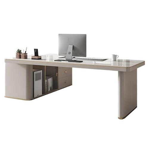 Home Office Schiefer Schreibtisch Home Schlafzimmer Studie Eckschreibtisch Moderne einfache Schreibtisch Computerschreibtisch Moderne Einfache Tisch(160 * 70 * 75cm) von SFANIIX