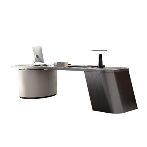 Home Office Schreibtisch Computerschreibtisch Modern Minimalistisches Heimstudienbüro Schreibtisch Computerschreibtisch Boss Office Schiefer Schreibtisch Moderne Einfache Tisch von SFANIIX