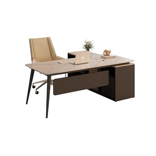 Home Office Schreibtisch Home Studie Schreibtisch Einfache Moderne Präsident Manager Supervisor Kleines einzelnes Büro Schiefer Boss Schreibtisch Moderne Einfache Tisch(Gerade,180 * 80 * 75cm) von SFANIIX