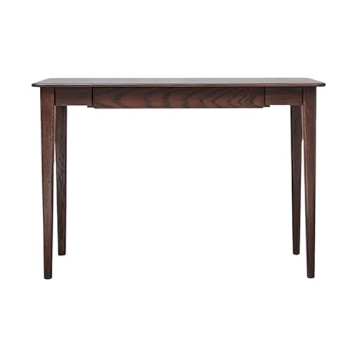 Home Office Voll Massivholz Schreibtisch, Nordische Eiche, Schwarz Walnuss Computerschreibtisch, einfaches Arbeitsbüro, Wohnzimmer Teetisch Moderne Einfache Tisch(Color:1000 * 500 * 750mm) von SFANIIX