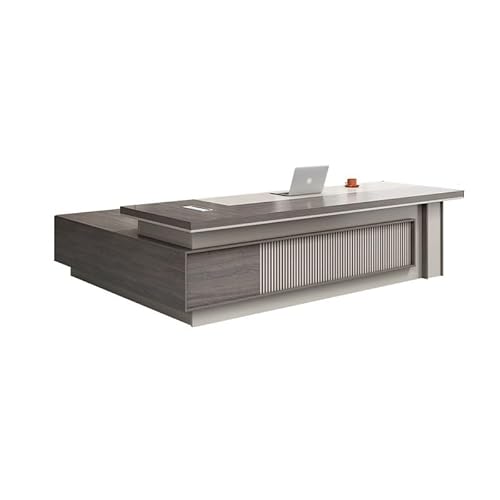 Homeoffice Chef Schreibtisch und Stuhl, Präsidentbüro, einfach, leicht, luxuriös und elegant Büromanagerbüro, Chefbüro Moderne Einfache Tabelle von SFANIIX