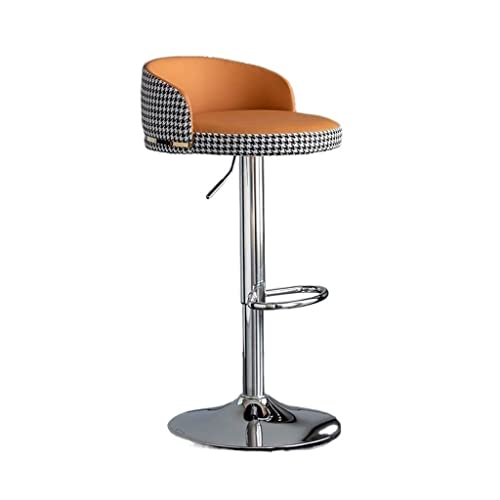Moderne Barhocker Barstuhl Moderne Minimalistische Hohe Hocker Hause Küche Bar Stuhl Lift Drehbare Rückhocker Rezeption Barhocker Esszimmer Stühle (Größe : A) von SFANIIX