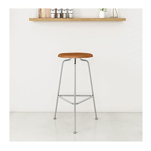 Moderne Barhocker Barstuhl Moderne Verdickte Metall Barhocker Home Restaurant Küche Dekoration Barhocker Cafe Dekoration Barhocker Esszimmer Stühle (Größe : F) von SFANIIX