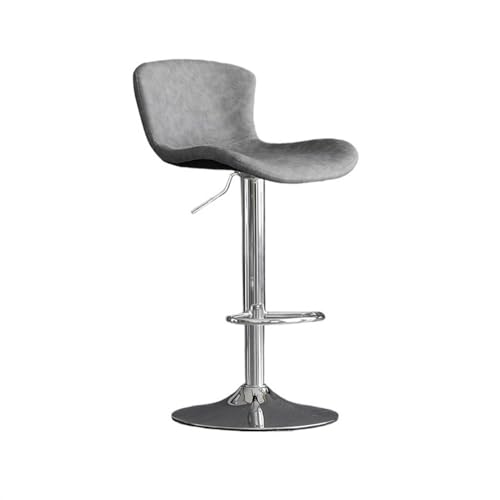 Moderne Barhocker Mode Einfache Bar Hocker Modern Household High Stool Light Luxury Backrest Liftable Bar Chair 60-80cm Eisen Swivel Chair Esszimmerstühle (Größe : D) von SFANIIX