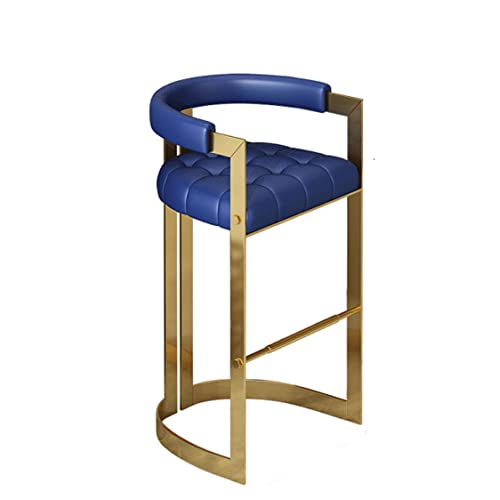 Moderne Barhocker Moderne Bar Hocker Home Küche Wohnzimmer Esszimmer Zähler Hocker Mode Casual Milch Tea Coffee Shop Bar Hocker Esszimmer Stühle (Größe : B) von SFANIIX