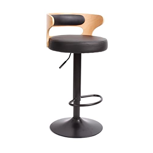 Moderne Barhocker Moderne Mode Barhocker vordere Bar kann Hochstuhl heben kann Barstuhl drehen mit Rückenlehne Freizeit Barstuhl Esszimmerstühle (Größe : C) von SFANIIX