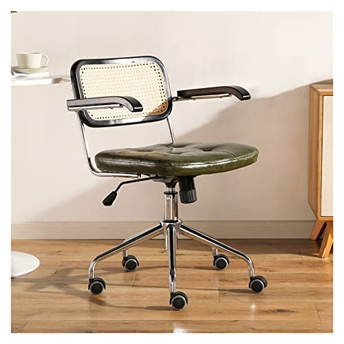 Moderne Barhocker Rattan Bürostuhl Retro Stuhl Computer Stuhl Home Lift Drehstuhl Studie Bürostuhl Hochstuhl Freizeitbar Stuhl Esszimmer Stühle (Größe : B) von SFANIIX