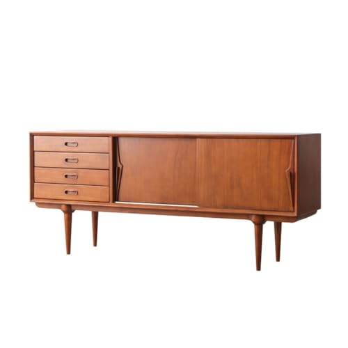 Moderne Multimedia-Konsole, moderne Möbel im nordischen Retro-Stil, Eingangsmöbel, Aufbewahrungsmöbel, komplett aus Massivholz, TV-Schrank aus Buchsbaum, für Wohnzimmer, Schlafzimmer Moderne Multimedia-Konsole, moderne Möbel im nordischen Retro-Stil, Eingangsmöbel, Aufbewahrungsmöbel, komplett aus Massivholz, TV-Schrank aus Buchsbaum, für Wohnzimmer, Schlafzimmer von SFANIIX