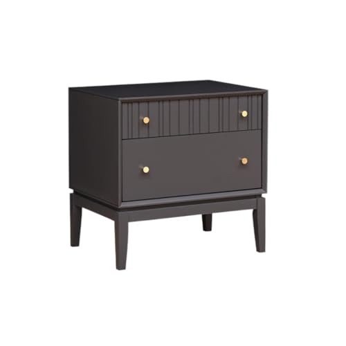 Moderne Nachttische Nachttisch Massivholz Schubladenart Nachttisch, Einfache Schlafzimmer Schrank Nachttisch im Schlafzimmer(02) von SFANIIX