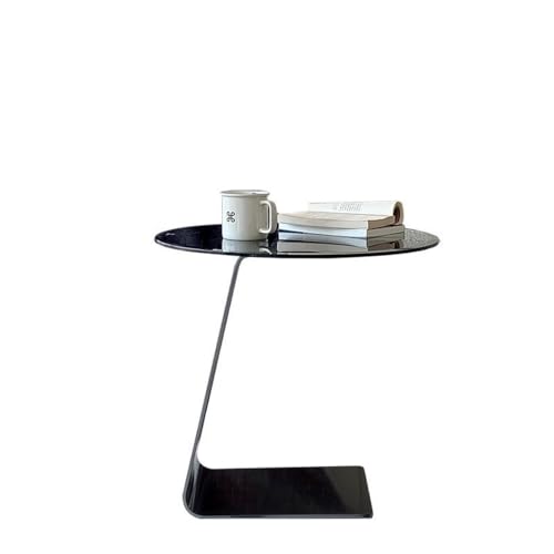 Moderner Mitteltisch, fünf Beschreibungen von kreativen Beistelltischen aus leichtem Luxus, Glas-Couchtischen für Wohnzimmersofa, kleine moderne runde Tische und bewegliche Ecktische Tabl von SFANIIX