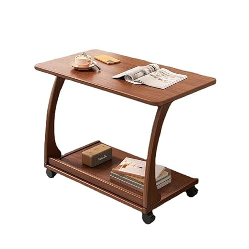 Moderner Mitteltisch Kleiner Couchtisch Sofa Seitenschrank Beweglicher kleiner Tisch mit Rädern Mini Couchtisch Wohnzimmer Kleiner quadratischer Teetisch Kaffee Beistelltisch von SFANIIX