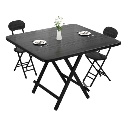 Moderner Mitteltisch Kleiner Haushalts-Esstisch, quadratischer faltbarer kleiner Tisch, tragbarer Couchtisch Kaffee Beistelltisch von SFANIIX