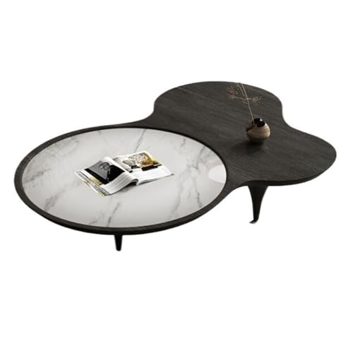 SFANIIX Moderner Mitteltisch Personalisierte Tee Tisch Kunst Einfache Hause Wohnzimmer Kleine Wohnung Rock Platte Kaffee-Beistelltisch von SFANIIX
