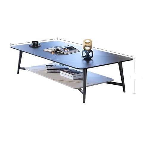 Moderner Mitteltisch Schiefer Couchtisch Einfacher moderner kleiner Wohnzimmer Home Tisch Wohnzimmertisch im skandinavischen Stil Kaffee Beistelltisch (A) von SFANIIX