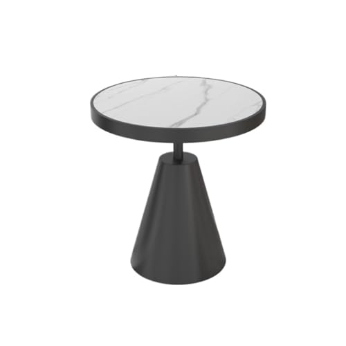 Moderner Mitteltisch Wohnzimmer Beistelltisch Rund Marmor Sofa Ecktisch Balkon Felsplatte Kleiner Couchtisch Kaffee-Beistelltisch Moderner Mitteltisch Wohnzimmer Beistelltisch Rund Marmor Sofa Ecktisch Balkon Felsplatte Kleiner Couchtisch Kaffee-Beistelltisch von SFANIIX