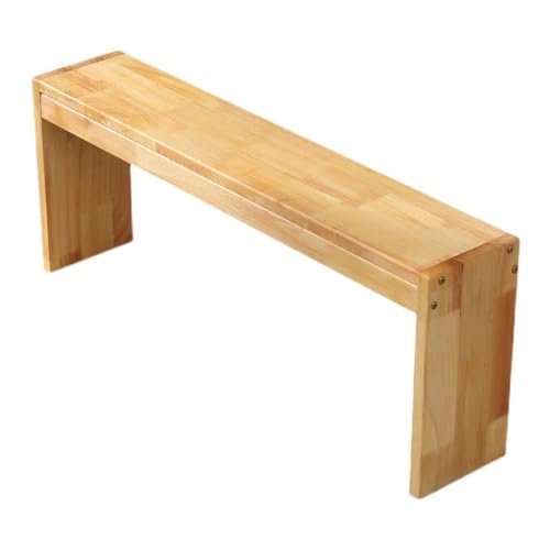 Osmanische Bank Nordic Massivholz Bank Hause Verdickung Ersatz Hocker Nachttisch Sofa Esszimmer Stuhl Hocker Moderne Osmanische Bank (Größe : 80 * 20 * 40cm) von SFANIIX