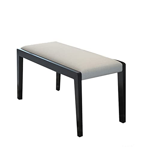 Ottoman Sofa Bank Asche Holz Bett Ende Hocker PU leder sofa Massivholz bank Log Esszimmer Stuhl Einfache Moderne Restaurant Möbel Moderne Osmanische Sofa von SFANIIX