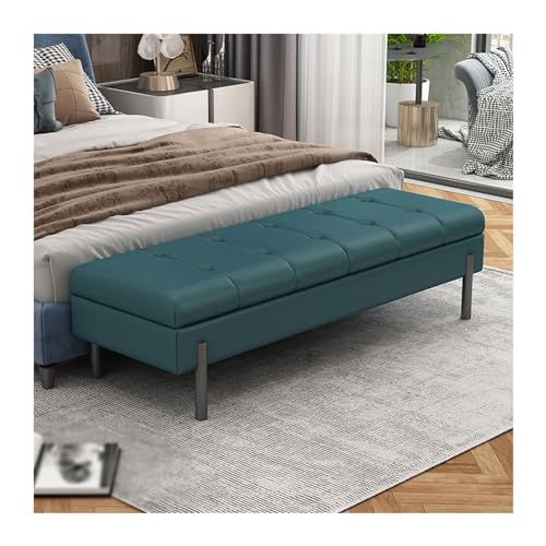 Ottoman Sofa Schlafzimmer Bett Endhocker Bett Front Hocker Lagerhocker Schrank Kleiderhocker Wohnzimmer Lange Sofa Hocker Moderne Osmanische Sofa (Color : B, Size : S120cm) von SFANIIX