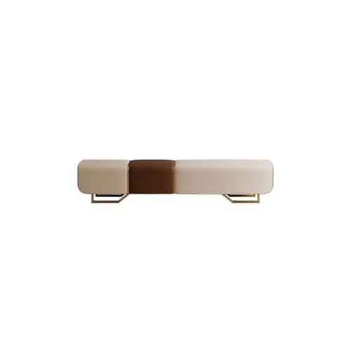 Ottoman Sofa Schlafzimmer Minimalistischer Betthocker Große und kleine Wohnung Wohnzimmer Lange Sofa Hocker Eingang Schuhwechselhocker Moderne Osmanische Sofa (Color : A) von SFANIIX