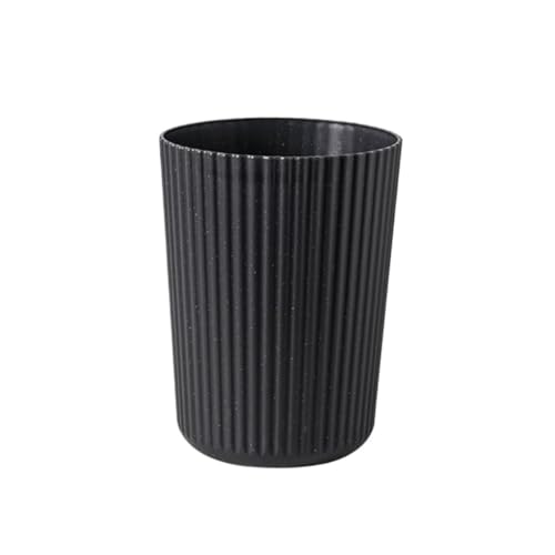 SFANIIX Badezimmer-Abfalleimer Runde Mülleimer Haushalt Große Kapazität Küche Desktop Größe Kunststoff Papierkorb Einfache Küchen-Mülleimer von SFANIIX