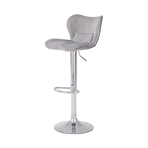 SFANIIX Moderne Barhocker Barstuhl Nordic Fashion Schmiedeeisen Barstuhl Moderner minimalistischer Hebe- und Drehbarer Barstuhl Freizeit-Barstuhl Esszimmerstuhl von SFANIIX
