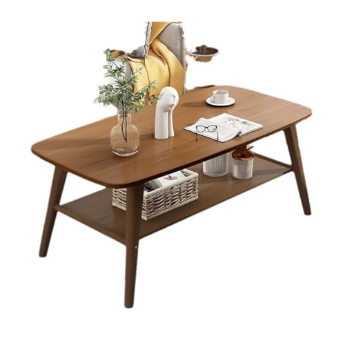 SFANIIX Moderner Mitteltisch, moderner, einfacher und schöner Ausstellungstisch, doppellagiger, einfacher kleiner Tisch, kleiner Teetisch für Zuhause, Couchtisch SFANIIX Moderner Mitteltisch, moderner, einfacher und schöner Ausstellungstisch, doppellagiger, einfacher kleiner Tisch, kleiner Teetisch für Zuhause, Couchtisch von SFANIIX