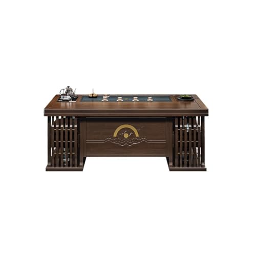 SFANIIX Moderner Mitteltisch Massivholz Teetisch Büro Kaffee-Beistelltisch SFANIIX Moderner Mitteltisch Massivholz Teetisch Büro Kaffee-Beistelltisch von SFANIIX