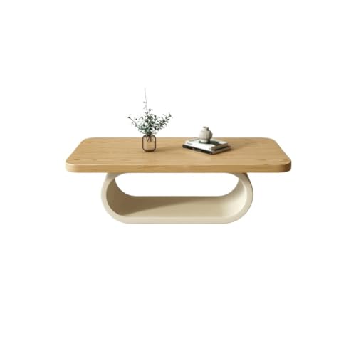 SFANIIX Moderner Mitteltisch Massivholz Teetisch Home Log Wohnzimmer Moderner Quadratischer Kaffee-Beistelltisch SFANIIX Moderner Mitteltisch Massivholz Teetisch Home Log Wohnzimmer Moderner Quadratischer Kaffee-Beistelltisch von SFANIIX