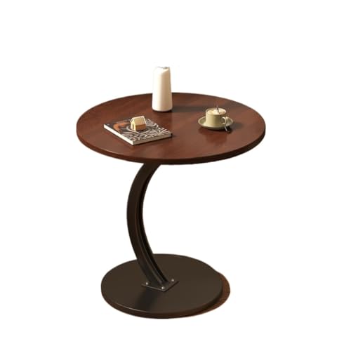 SFANIIX Moderner Mitteltisch Teetisch Kleiner Tisch Beweglicher Sofa-Beistelltisch Wohnzimmer Runder Nachttisch Rack Balkon Kaffee-Beistelltisch von SFANIIX